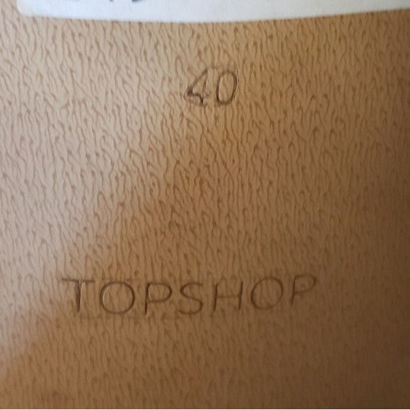 TopShop Valley Gladiator Black Leather Sandals Size 40 - Picture 11 of 11